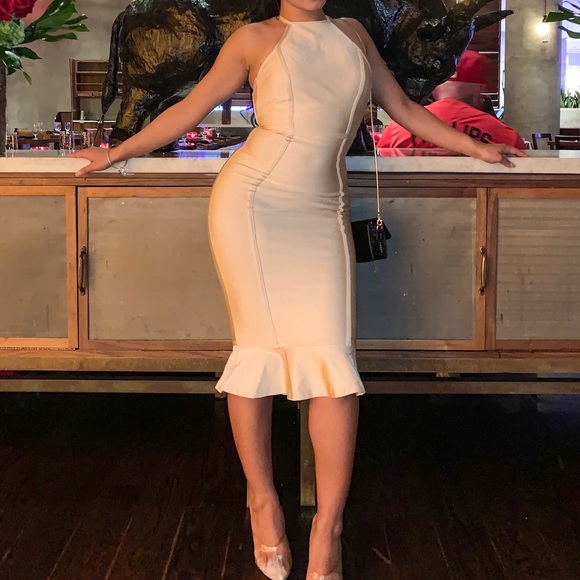 PLT GOLD DRESS - Picture 1 of 4